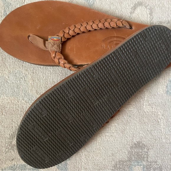 Rainbow Sandals with Braided Straps - Picture 2 of 2